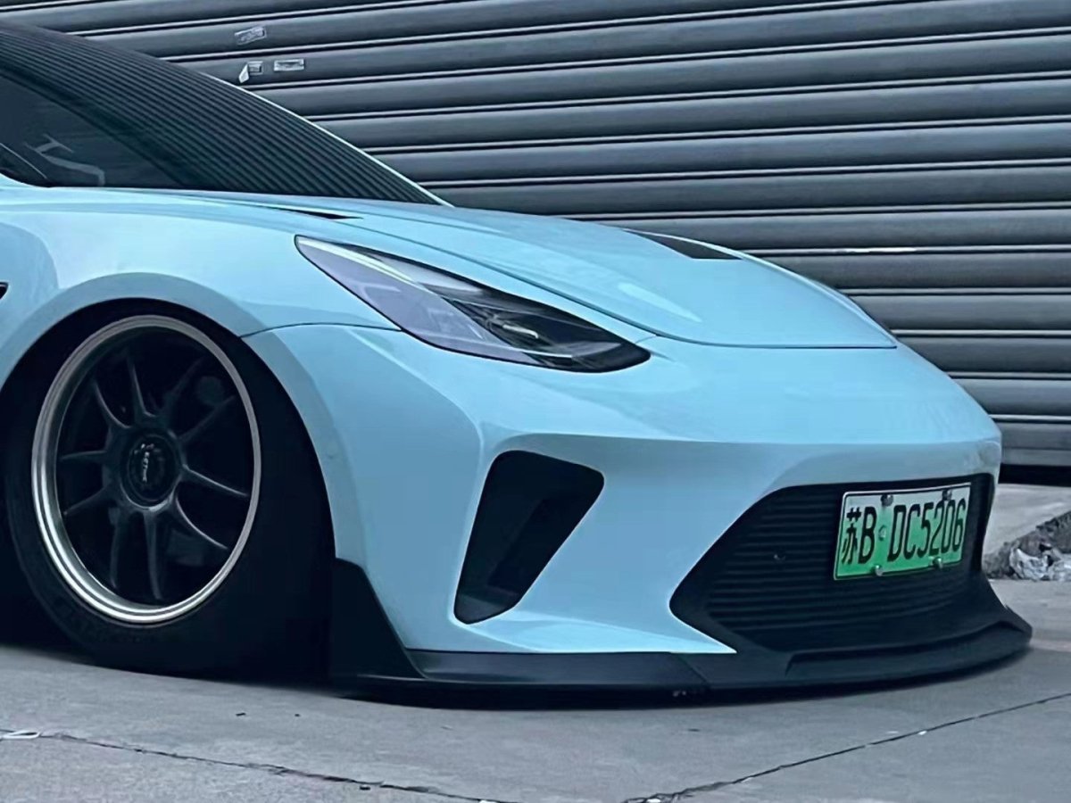 ROBOT - TESLA MODEL 3 HACKER NARROW BODY FRONT BUMPER AND FRONT LIP