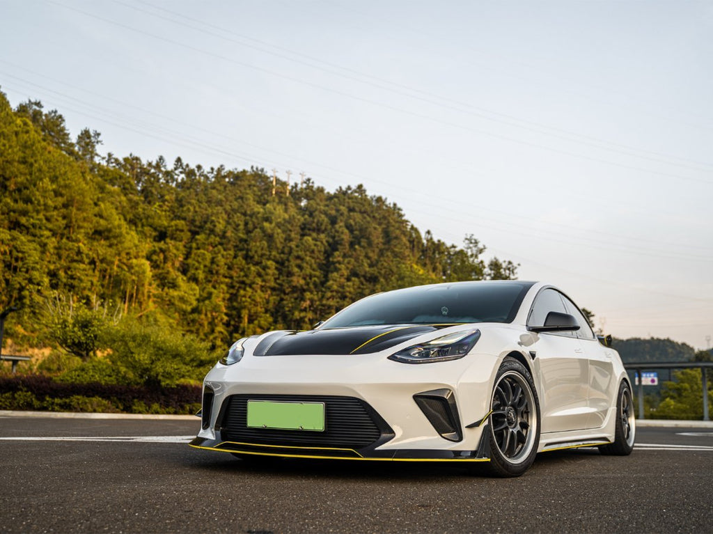 ROBOT - TESLA MODEL 3 HACKER NARROW BODY FRONT BUMPER AND FRONT LIP