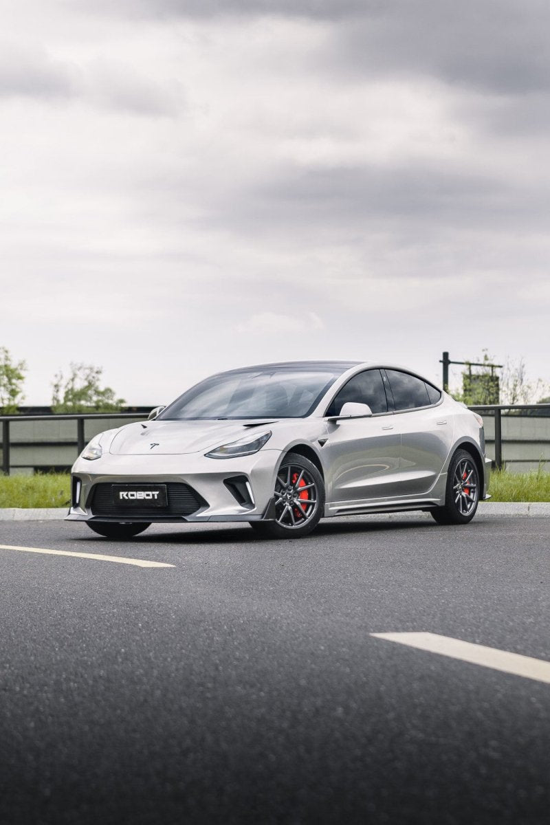 ROBOT - TESLA MODEL 3 HACKER NARROW BODY FRONT BUMPER AND FRONT LIP