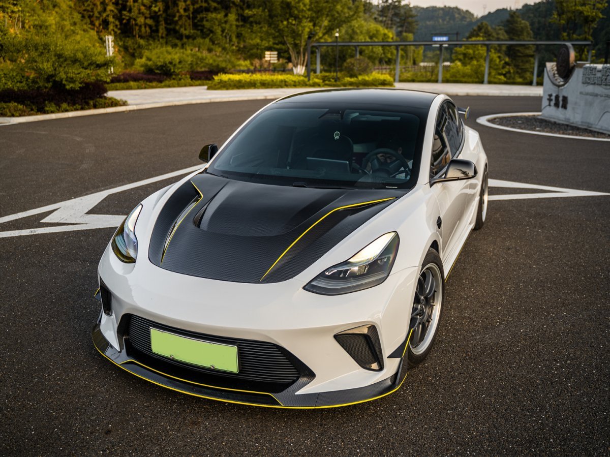 ROBOT - TESLA MODEL 3 HACKER NARROW BODY FRONT BUMPER AND FRONT LIP