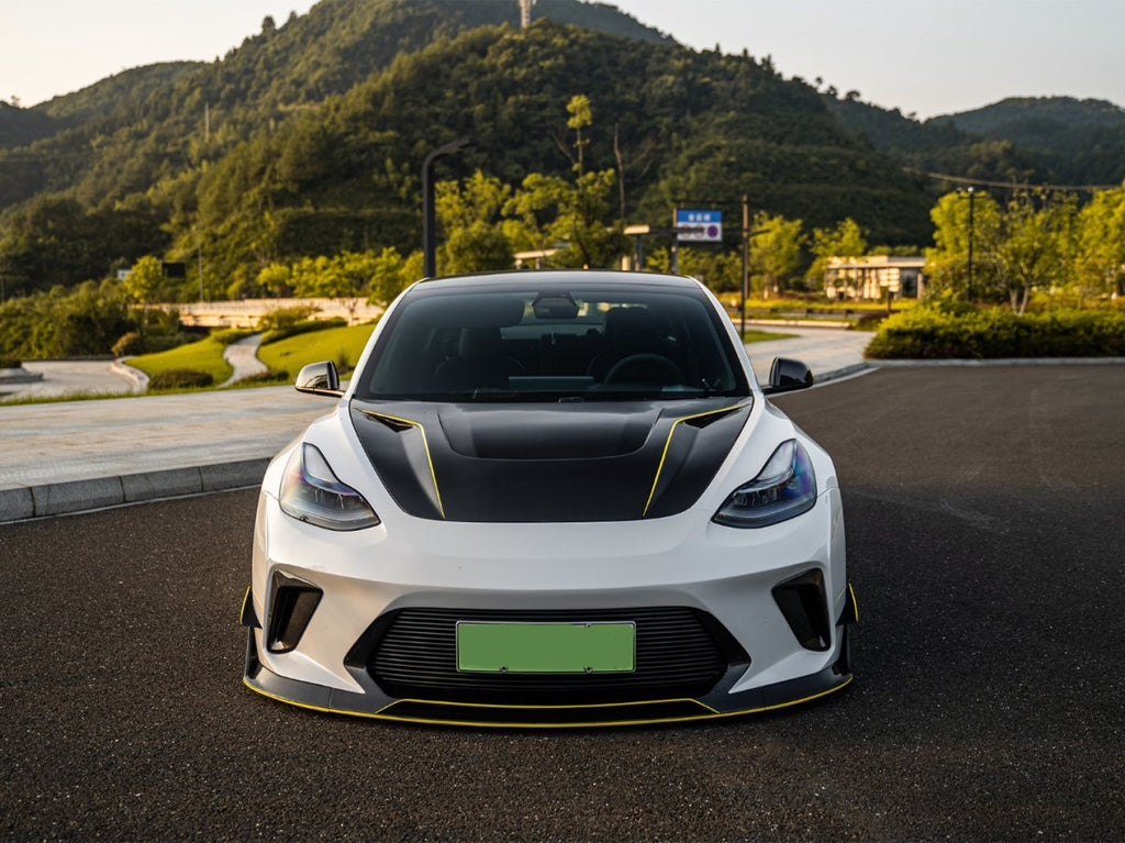 ROBOT - TESLA MODEL 3 HACKER NARROW BODY FRONT BUMPER CANARDS