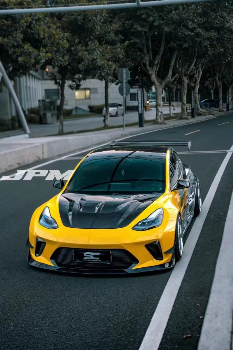 ROBOT - TESLA MODEL 3 HACKER V2 HOOD BONNET