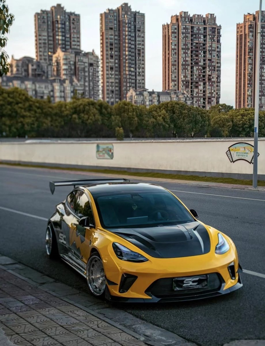 ROBOT - TESLA MODEL 3 HACKER V2 HOOD BONNET