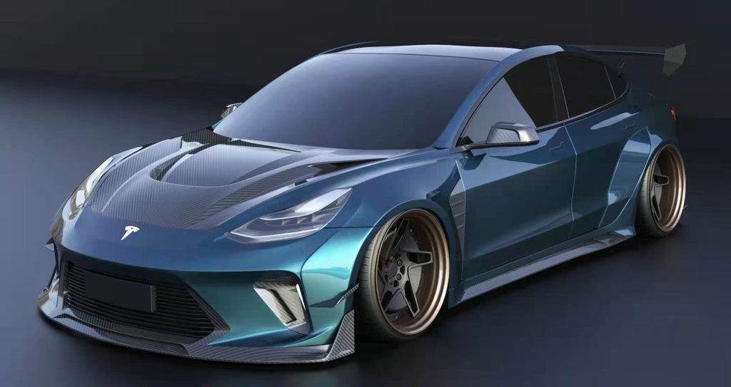 ROBOT - TESLA MODEL 3 HACKER WIDEBODY FULL BODY KIT