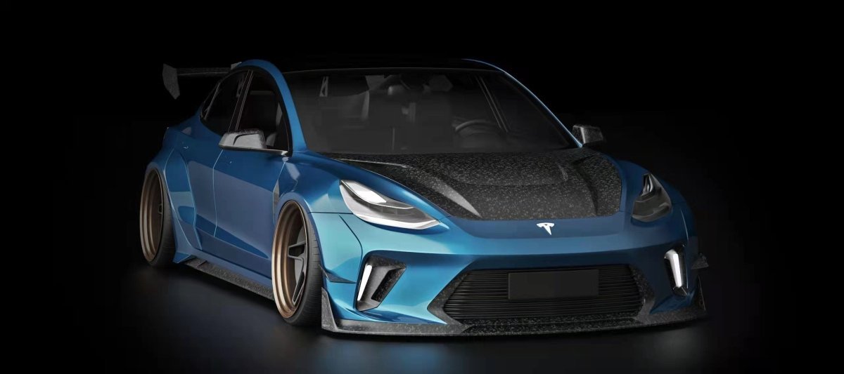 ROBOT - TESLA MODEL 3 HACKER WIDEBODY FULL BODY KIT