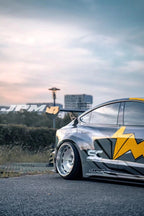 ROBOT - TESLA MODEL 3 HACKER WIDEBODY REAR BUMPER AND REAR DIFFUSER