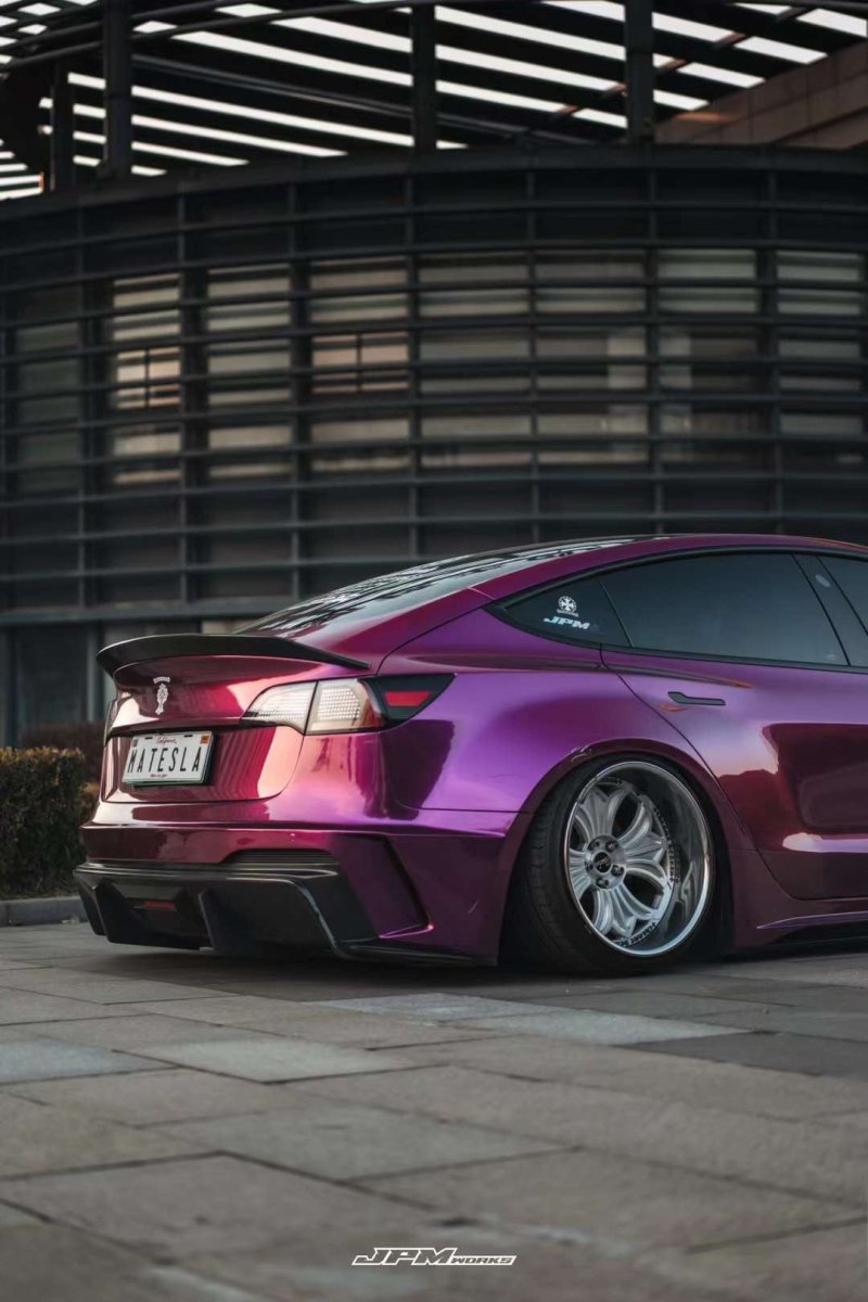 ROBOT - TESLA MODEL 3 HACKER WIDEBODY REAR BUMPER AND REAR DIFFUSER