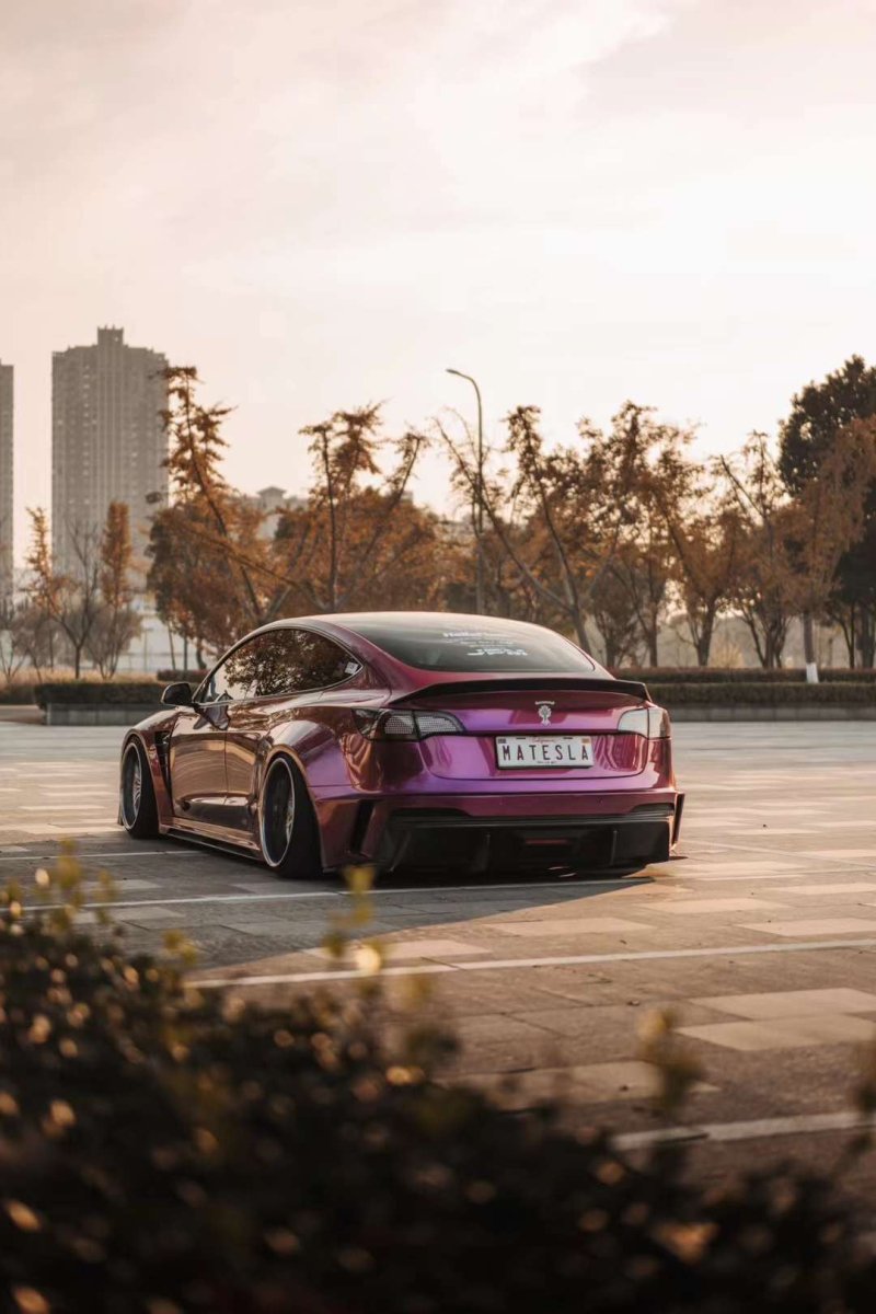 ROBOT - TESLA MODEL 3 HACKER WIDEBODY REAR BUMPER AND REAR DIFFUSER