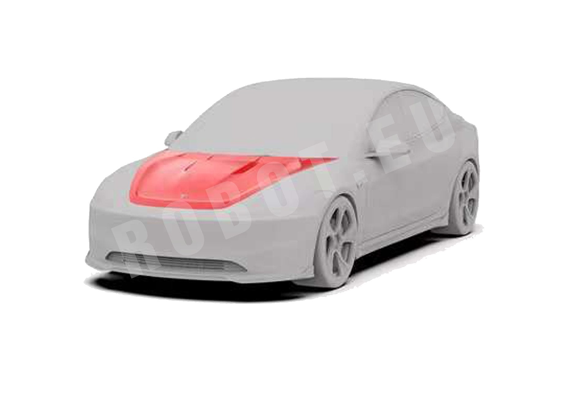 ROBOT - TESLA MODEL 3 HIGHLAND 2024+ FRP / CARBON FIBRE HOOD BONNET