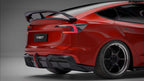 ROBOT - TESLA MODEL 3 HIGHLAND 2024+ FRP / CARBON FIBRE REAR BUMPER AND DIFFUSER "HACKER" STYLE