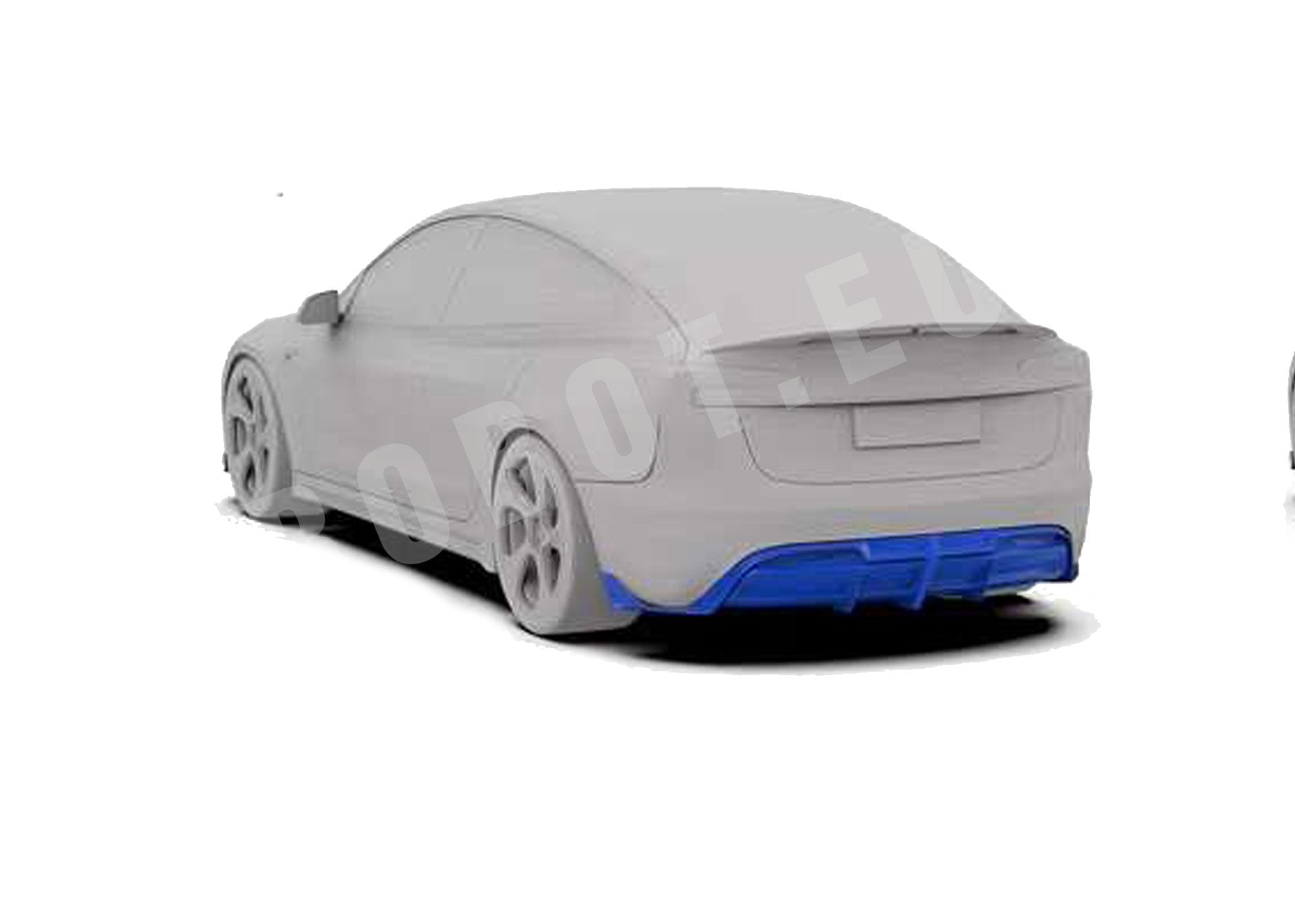 ROBOT - TESLA MODEL 3 HIGHLAND 2024+ FRP / CARBON FIBRE REAR DIFFUSER