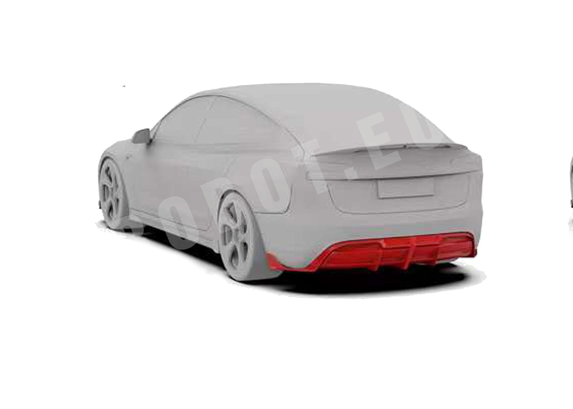 ROBOT - TESLA MODEL 3 HIGHLAND 2024+ FRP / CARBON FIBRE REAR DIFFUSER
