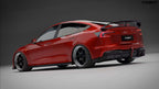 ROBOT - TESLA MODEL 3 HIGHLAND 2024+ FRP / CARBON FIBRE SPOILER "HACKER" STYLE