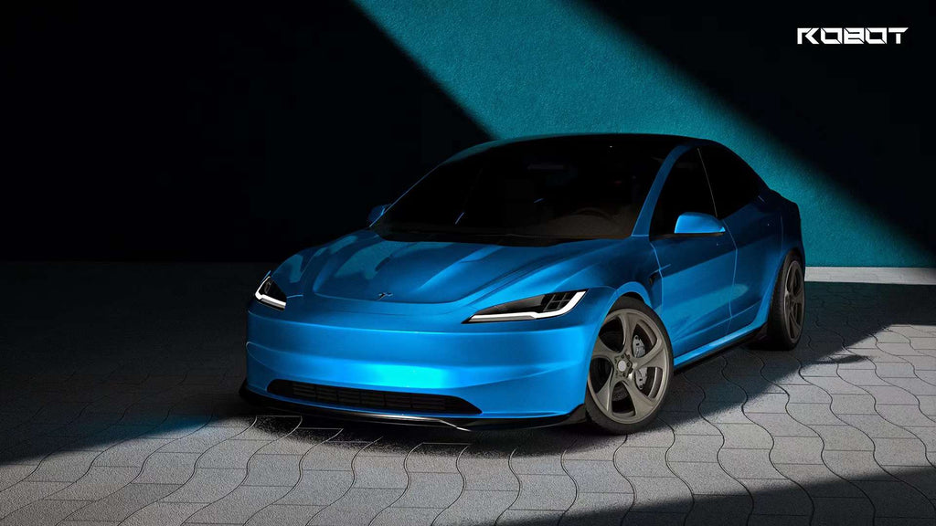 ROBOT - TESLA MODEL 3 HIGHLAND 2024+ LOWLINE FRP / CARBON FIBRE BODYKIT