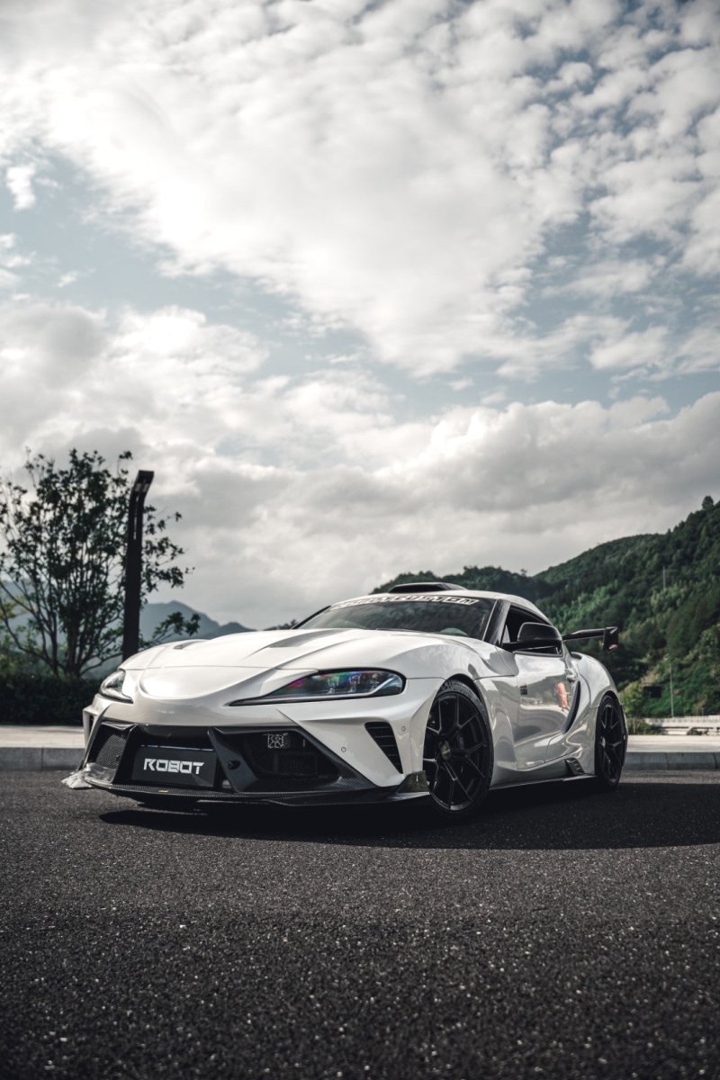ROBOT - TOYOTA GR SUPRA "ALERION" NARROW BODY FRONT BUMPER & LIP
