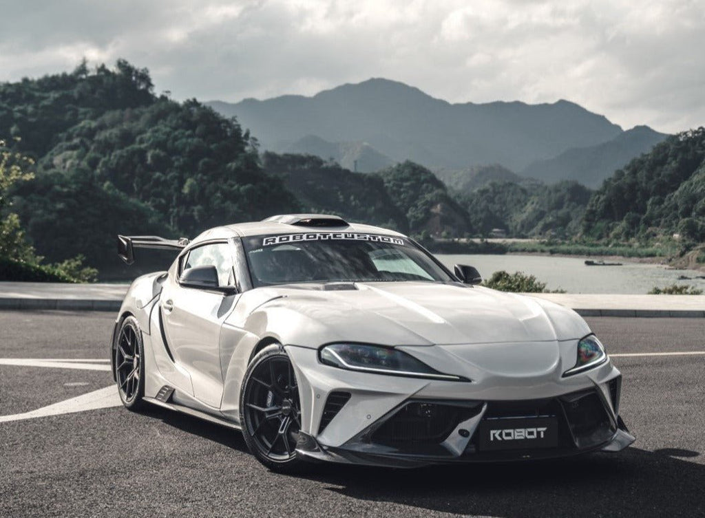 ROBOT - TOYOTA GR SUPRA "ALERION" NARROW BODY FRONT BUMPER & LIP