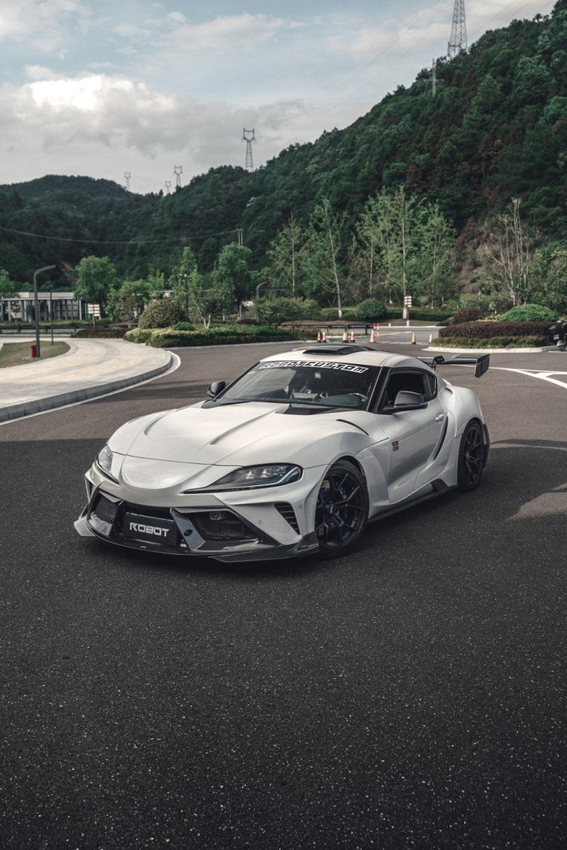ROBOT - TOYOTA GR SUPRA "ALERION" NARROW BODY FRONT BUMPER & LIP