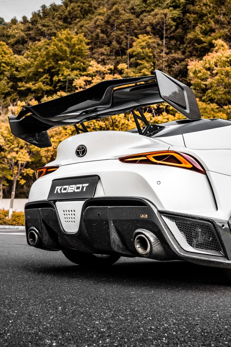 ROBOT - TOYOTA GR SUPRA  "HYPERION" NARROW BODY REAR BUMPER & DIFFUSER
