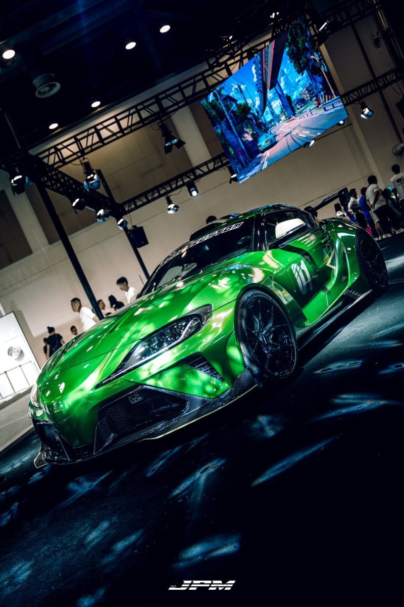 ROBOT  - TOYOTA GR SUPRA "HYPERION" WIDEBODY FENDER FLARES WHEEL ARCHES & SIDE SKIRTS PACKAGE