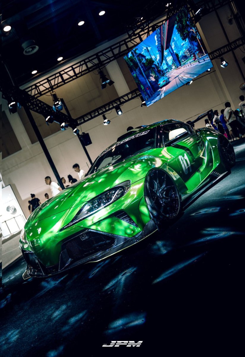 ROBOT  - TOYOTA GR SUPRA "HYPERION" WIDEBODY FENDER FLARES WHEEL ARCHES & SIDE SKIRTS PACKAGE