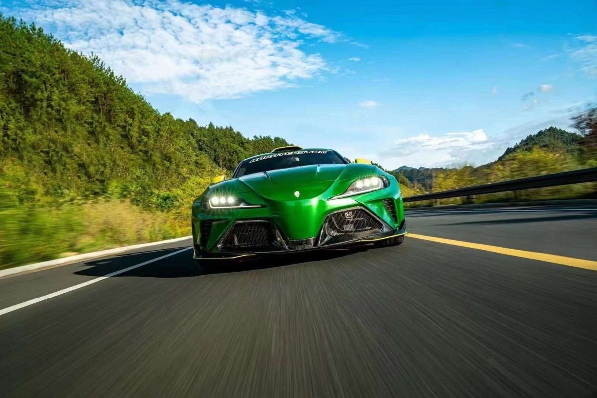 ROBOT - TOYOTA GR SUPRA  "HYPERION" WIDEBODY FRONT BUMPER & LIP