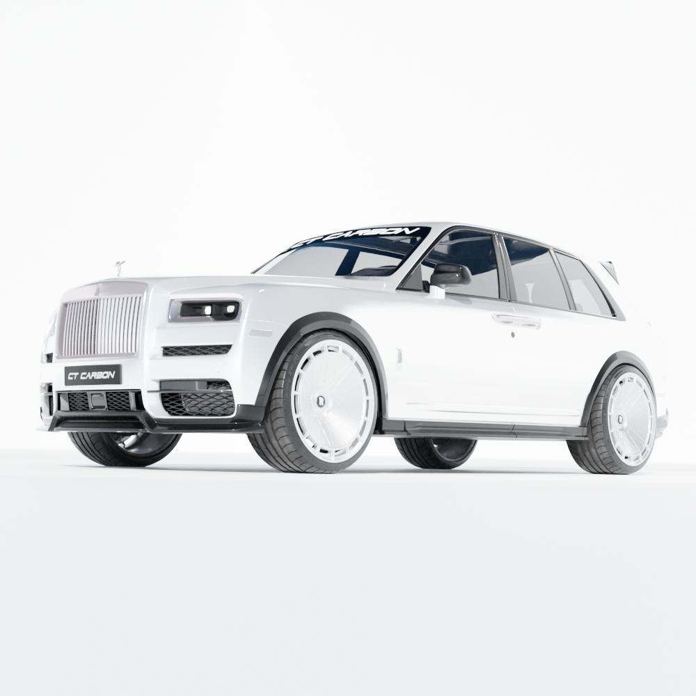 ROLLS ROYCE CULLINAN CARBON FIBRE WHEEL ARCH EXTENSIONS - CT DESIGN