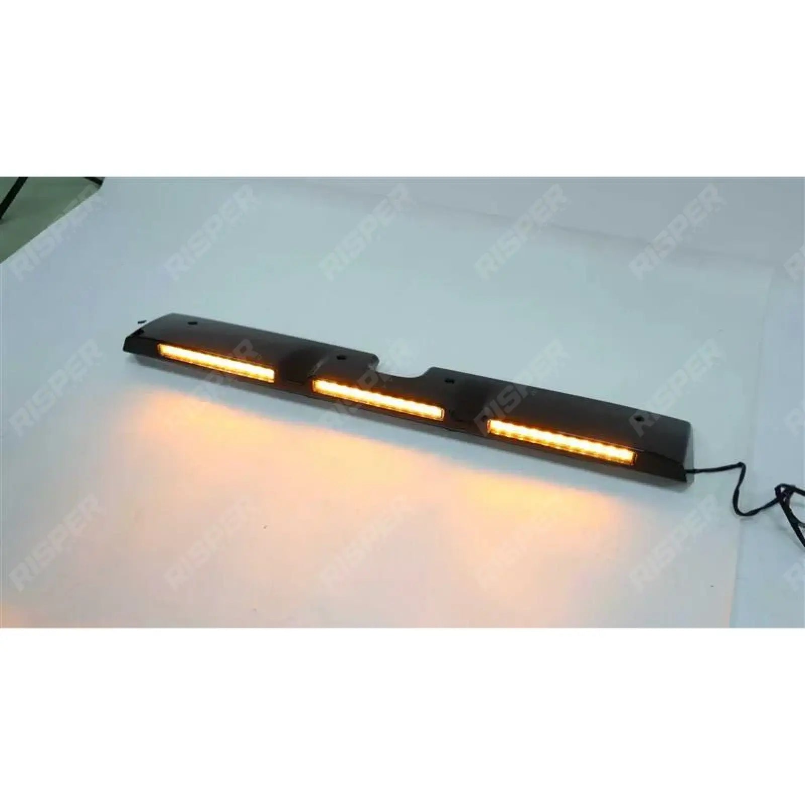 Roof Light Pod 3 Light In Gloss Black For VW Transporter T6.1