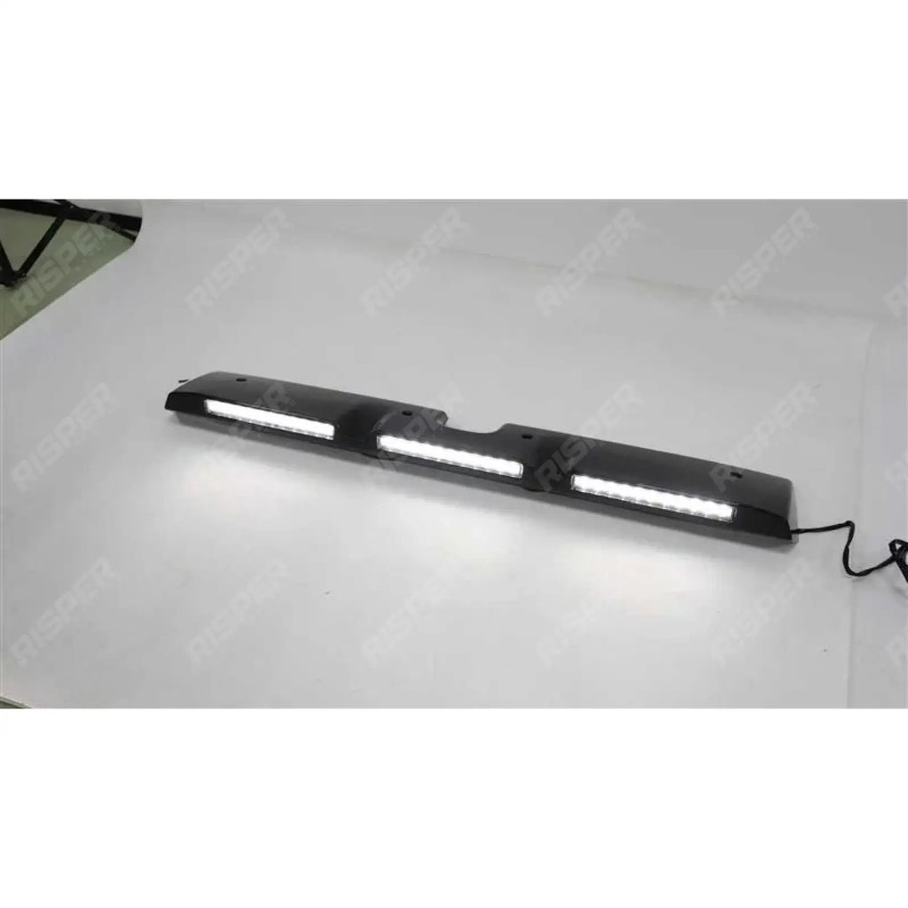 Roof Light Pod 3 Light In Gloss Black For VW Transporter T6.1