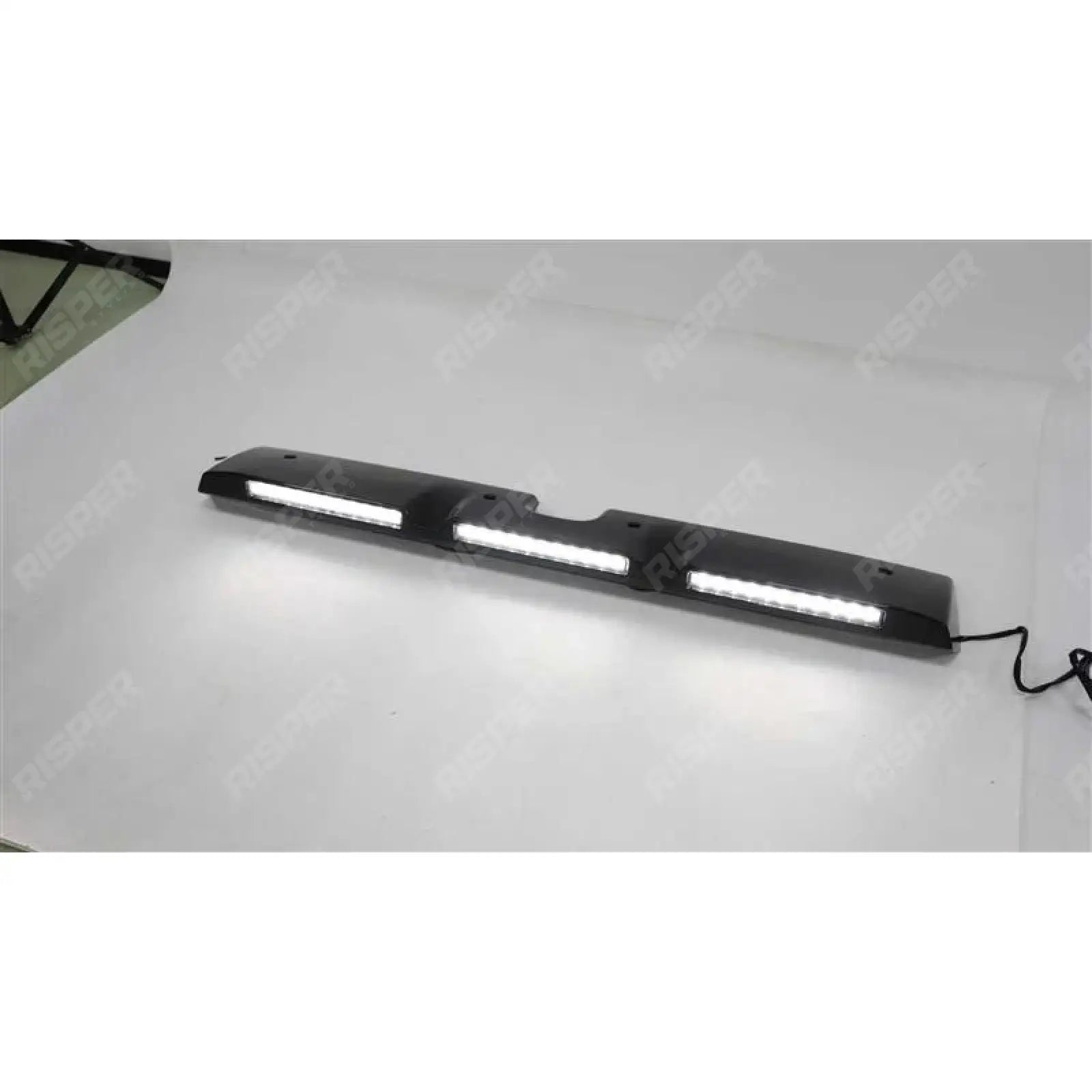 Roof Light Pod 3 Light In Gloss Black For VW Transporter T6.1