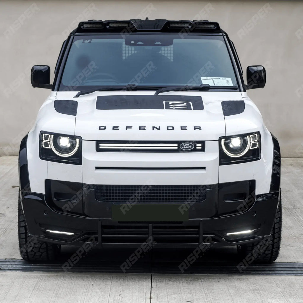 Roof Light Pod V2 In Gloss Black For Land Rover Defender L663 90/110/130 2020+