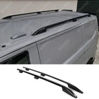 Roof Rails In Black For Ford Transit Custom 2024+ - LWB Sport Style