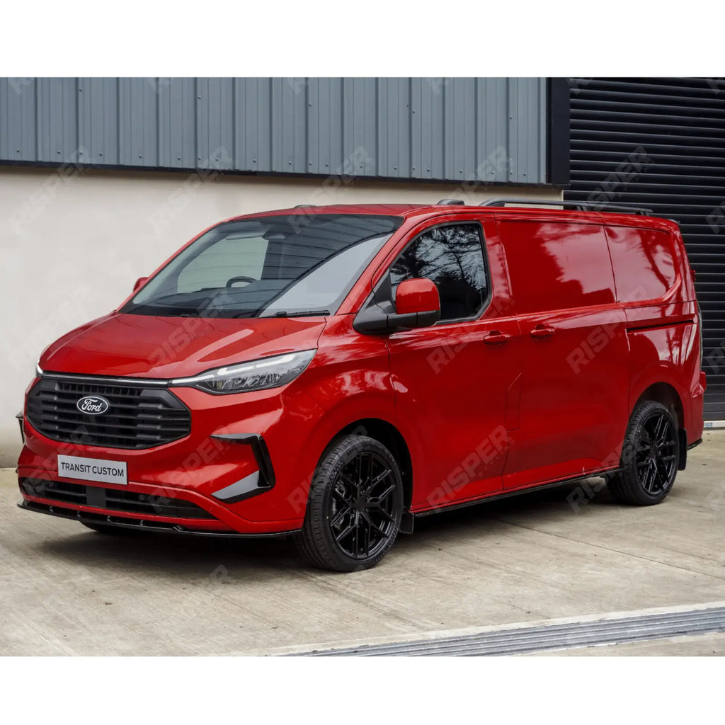 Roof Rails In Black For Ford Transit Custom 2024+ - SWB Sport Style
