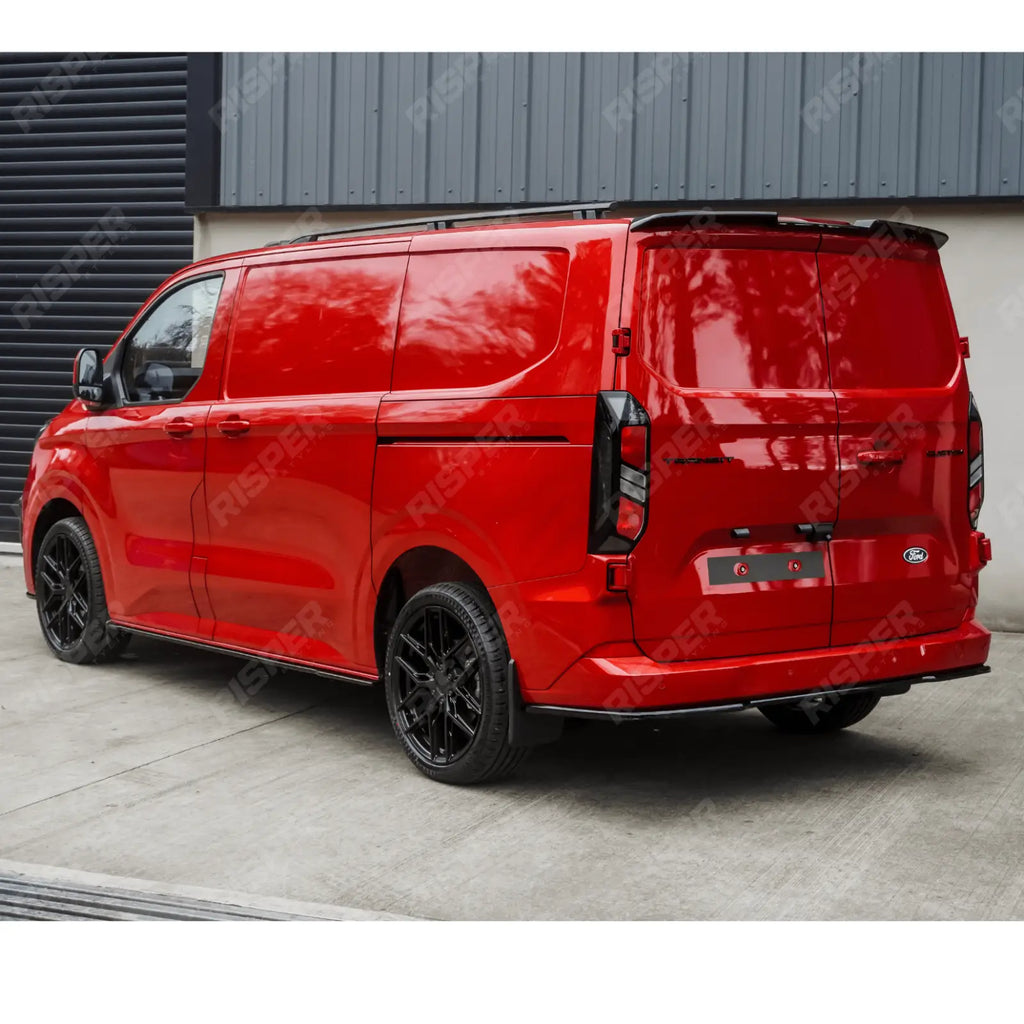 Roof Rails In Black For Ford Transit Custom 2024+ - SWB Sport Style