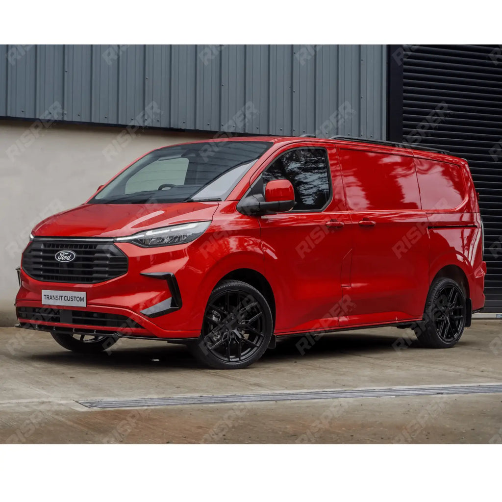 Roof Rails In Black For Ford Transit Custom 2024+ - SWB Sport Style
