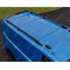 Roof Rails In Black For Volkswagen Transporter T7 2024+ - LWB Sport Style