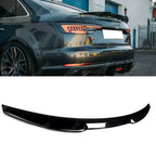 RS4 Style Rear Spoiler In Gloss Black For Audi A4 B9 2016-2019