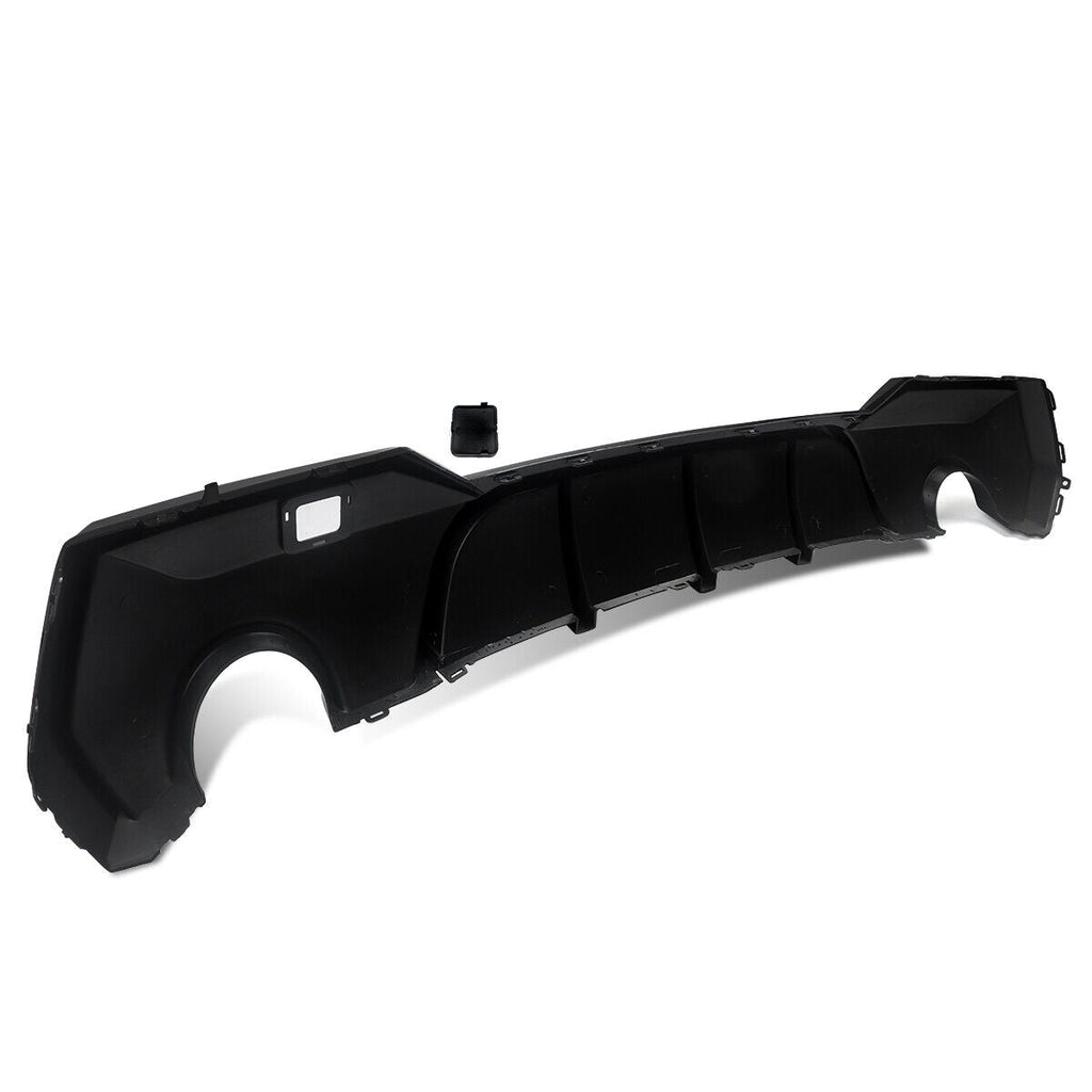 BMW 4 Series G22, G23 Round M Sport/M440I Diffuser Pre-LCI GLOSS BLACK)