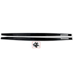 BMW 4 Series G22, G23, M Sport Side Extensions Pre-LCI (Gloss Black)