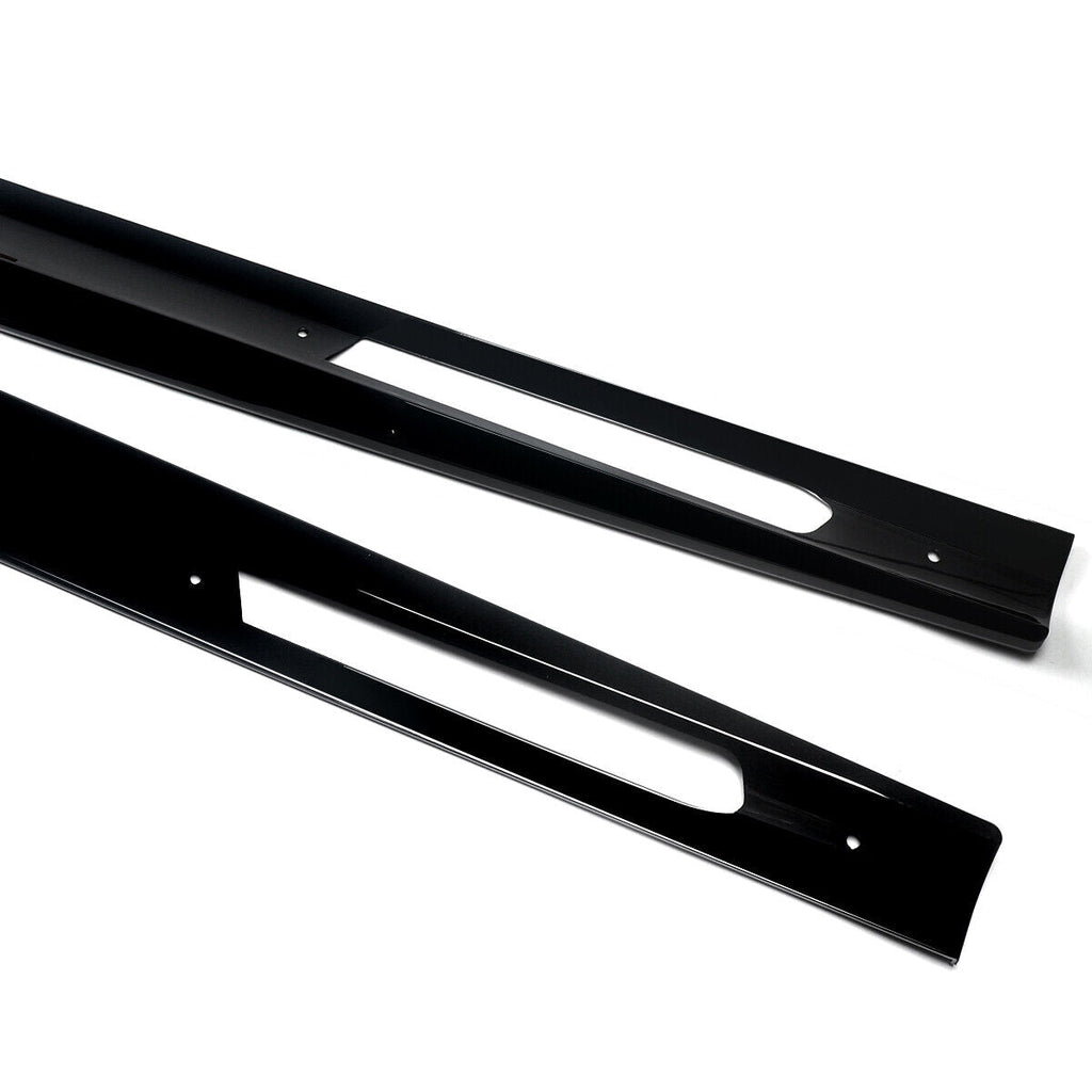 BMW 4 Series G22, G23, M Sport Side Extensions Pre-LCI (Gloss Black)