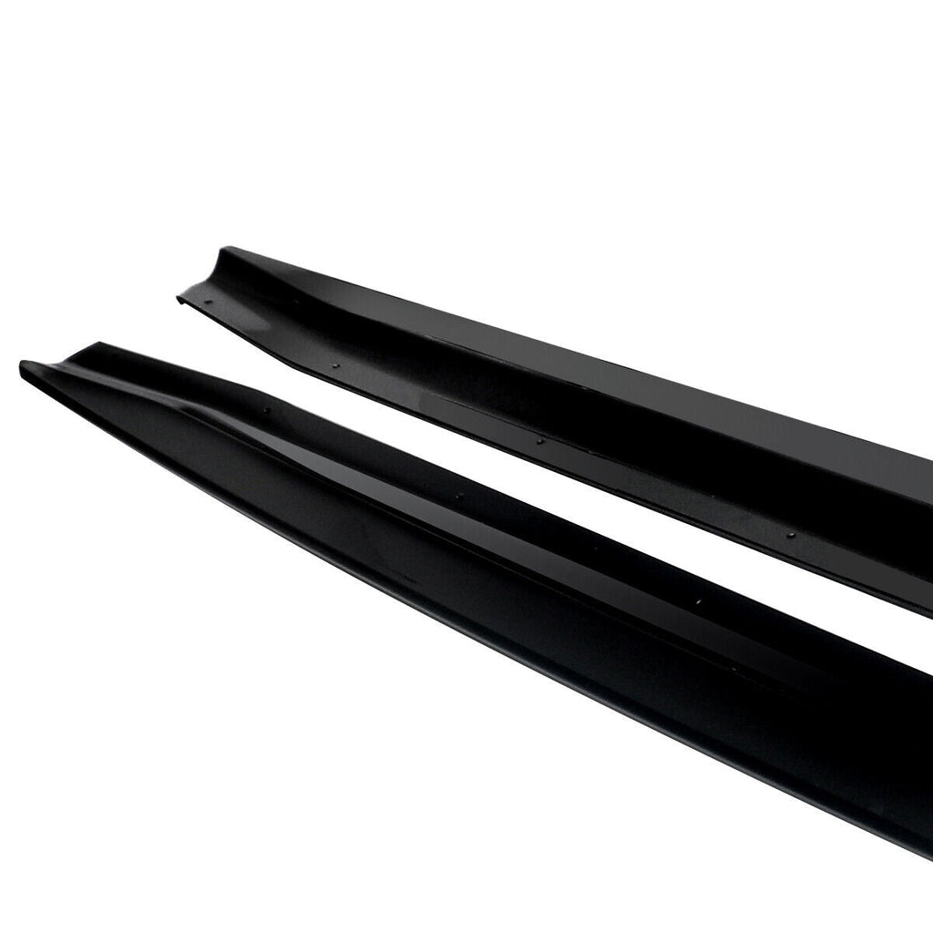 BMW 4 Series G22, G23, M Sport Side Extensions Pre-LCI (Gloss Black)