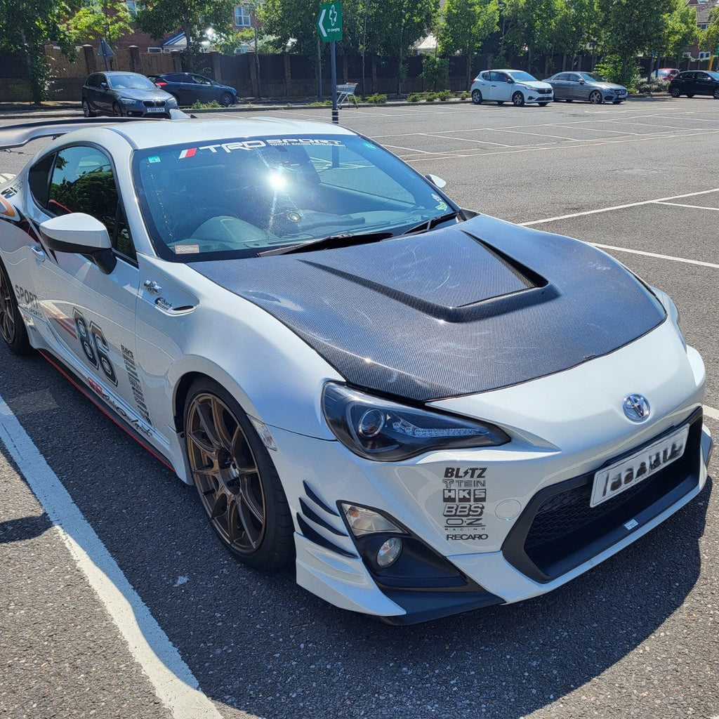 VS Style Carbon Fibre Bonnet for Toyota GT86 12-20