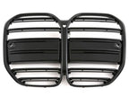 BMW 4 Series G22, G23 Grille M Style (Horizontal Slats) Gloss Black