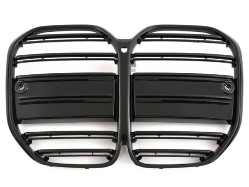 BMW 4 Series G22, G23 Grille M Style (Horizontal Slats) Gloss Black