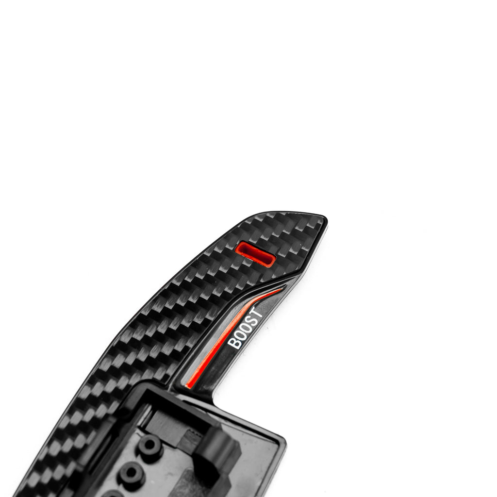 SHFT BMW G Series Automatic Paddle Shifters In Carbon Fibre (2024+ G9X, G8X & more)