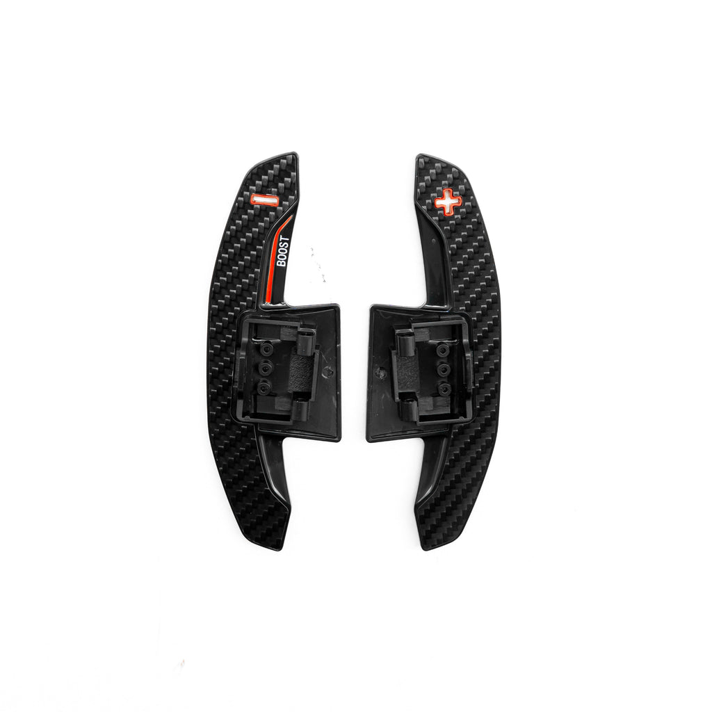 SHFT BMW G Series Automatic Paddle Shifters In Carbon Fibre (2024+ G9X, G8X & more)