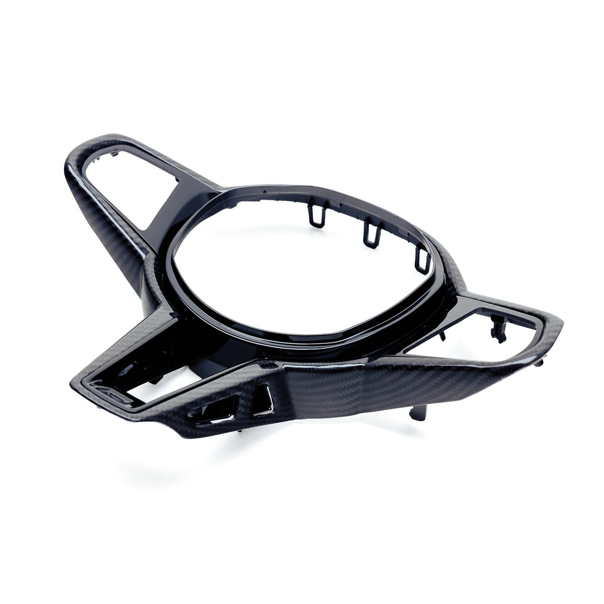 SHFT BMW G80/G81 M3, G82/G83 M4 & G87 M2 LCI 2 Gloss Carbon Fibre Steering Wheel Trim