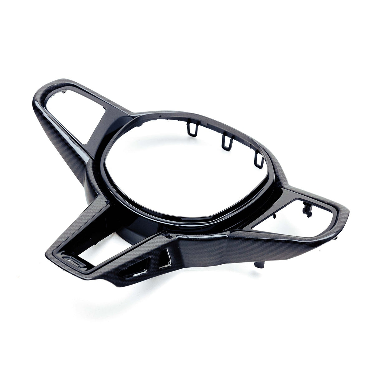 SHFT BMW G80/G81 M3, G82/G83 M4 & G87 M2 LCI 2 Gloss Carbon Fibre Steering Wheel Trim