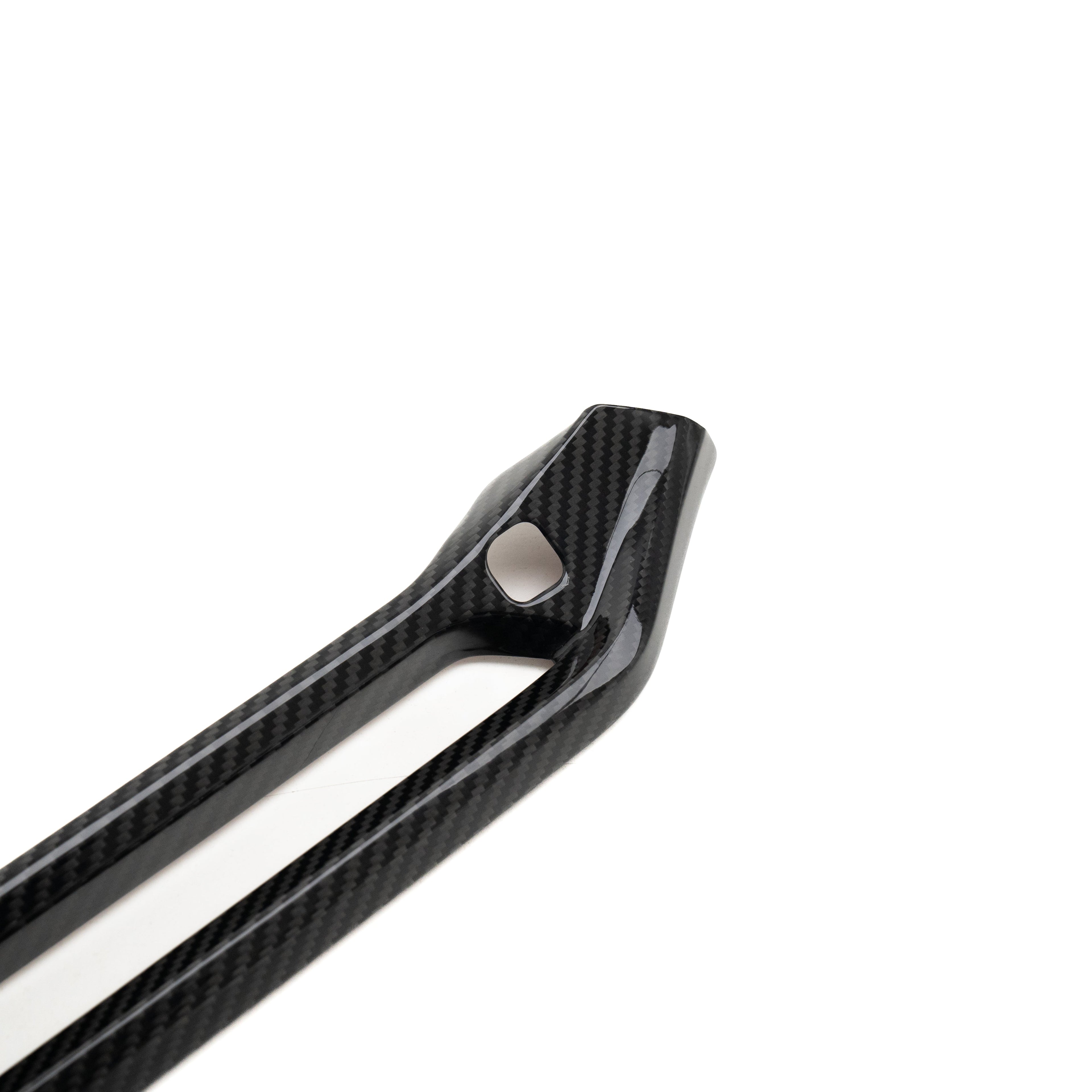 SHFT BMW G80 M3, G82 M4 & G87 M2 ID8.5 Interior Front AirCon Cover In Gloss Carbon Fibre (Left-hand Drive)