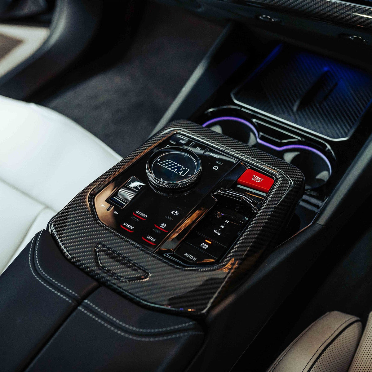 SHFT BMW G90/G99 M5 & G60/G61 5 Series Full Interior Kit In Gloss Carbon Fibre
