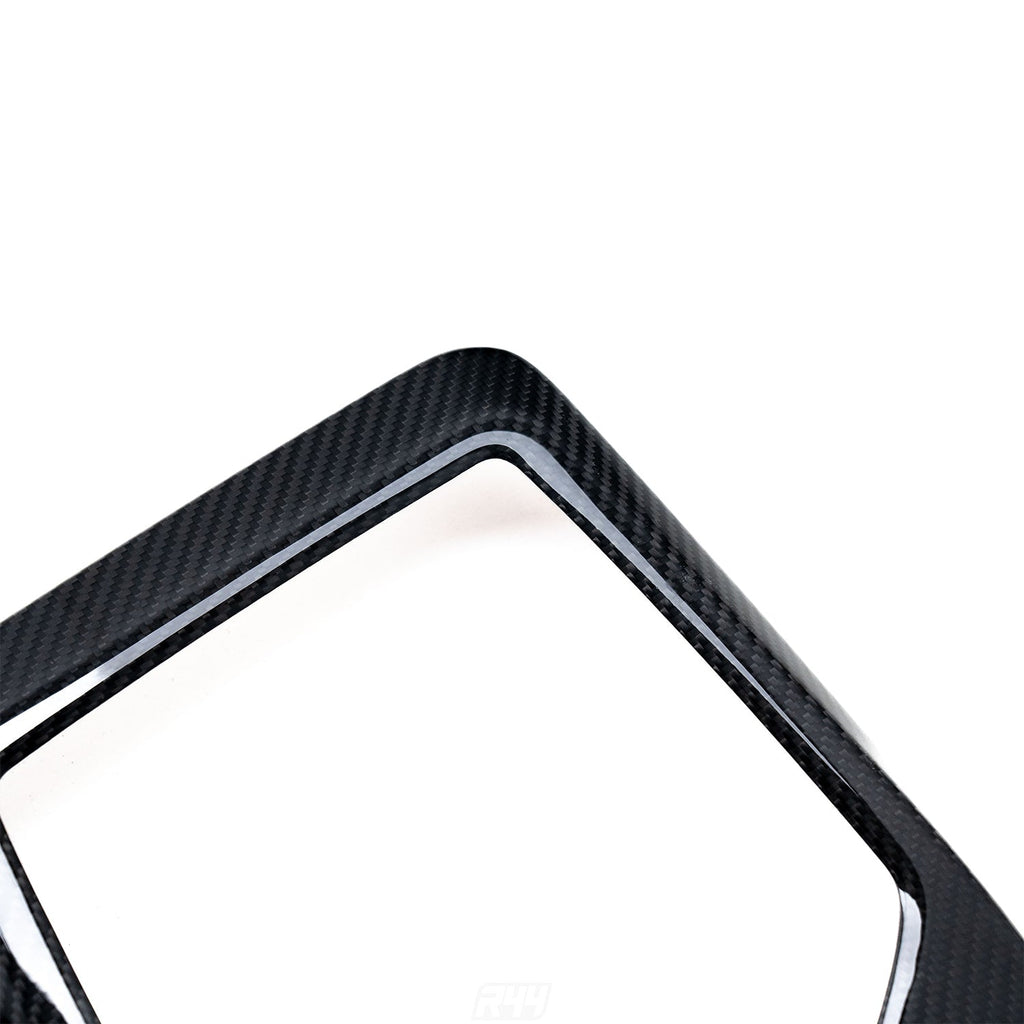 SHFT BMW G90/G99 M5 & G60/G61 5 Series Interior Gear Surround In Gloss Carbon Fibre